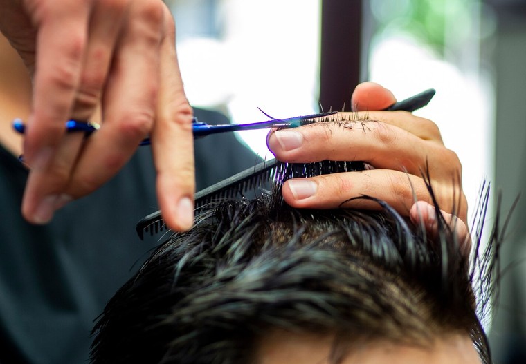 Top Hair Beauty Salon — Precision Scissor Haircut & Styling Artistry