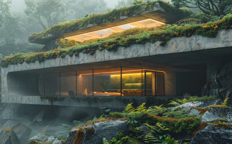Tree Haus Architecture — Cantilevered Mountain Sanctuary
