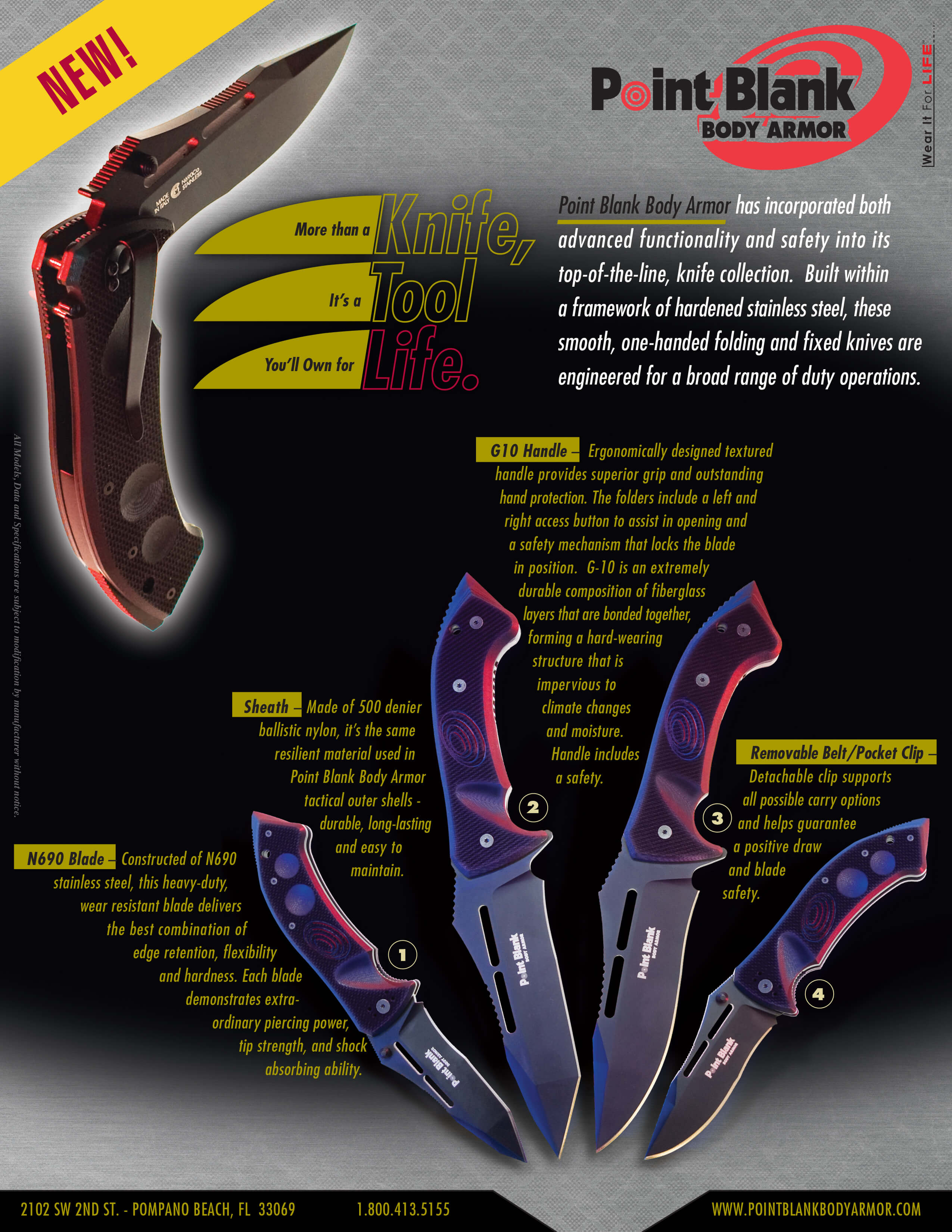 Flyer 07 — Specifications Marketing Flyer